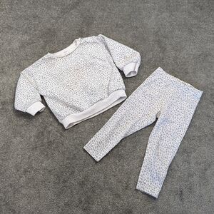 Cozy Leopard Print Toddler Loungewear Set by F&F - 12-18M Fredflo